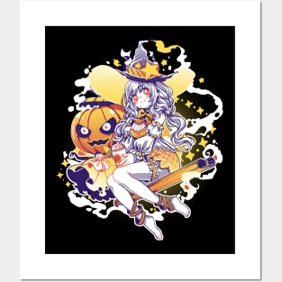 Pumpkin Spice Witch Posters and Art